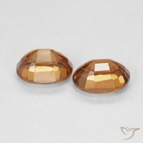 Shop natural 1.93ct Orange foncé Zircon gems, ovale, from Colombie at GemSelect. In stock, global shipping!