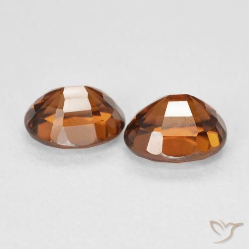 Shop natural 2.16ct Orange foncé Zircon gems, ovale, from Colombie at GemSelect. In stock, global shipping!