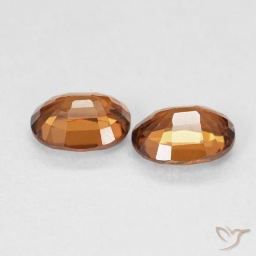 Shop natural 1.22ct Orange foncé Zircon gems, ovale, from Colombie at GemSelect. In stock, global shipping!
