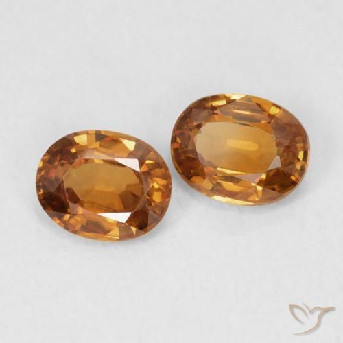 Shop natural 1.12ct Orange moyen Zircon gems, ovale, from Colombie at GemSelect. In stock, global shipping!