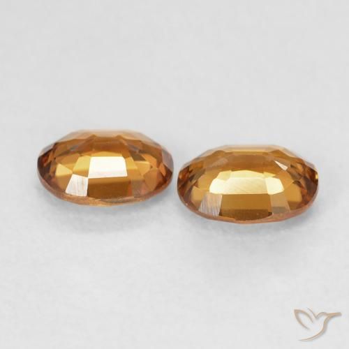 Shop natural 1.12ct Orange moyen Zircon gems, ovale, from Colombie at GemSelect. In stock, global shipping!