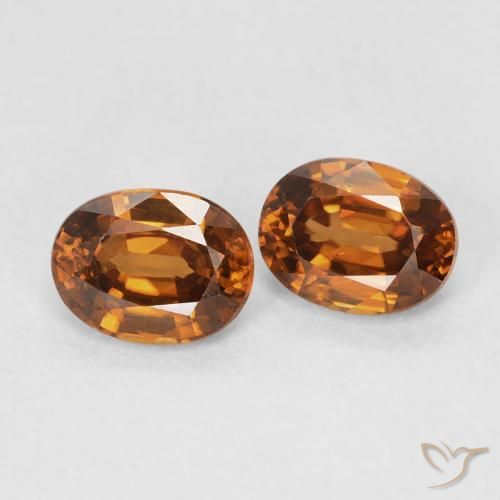 Shop natural 1.19ct Medium Dark-Orange Zircon gems, ovale, from Colombie at GemSelect. In stock, global shipping!