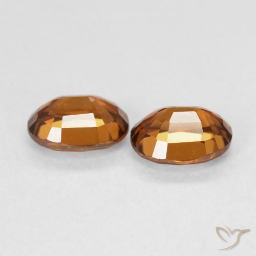 Shop natural 1.19ct Medium Dark-Orange Zircon gems, ovale, from Colombie at GemSelect. In stock, global shipping!