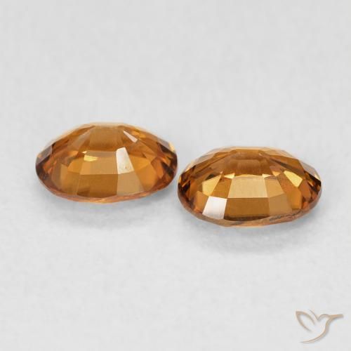 Shop natural 1.10ct Orange rouille Zircon gems, ovale, from Colombie at GemSelect. In stock, global shipping!