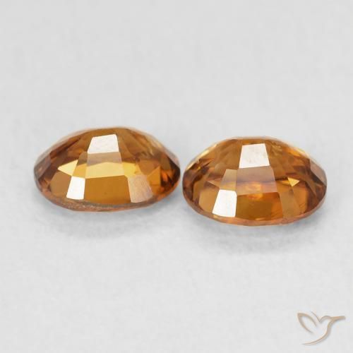 Shop natural 1.30ct Orange rouille Zircon gems, ovale, from Colombie at GemSelect. In stock, global shipping!
