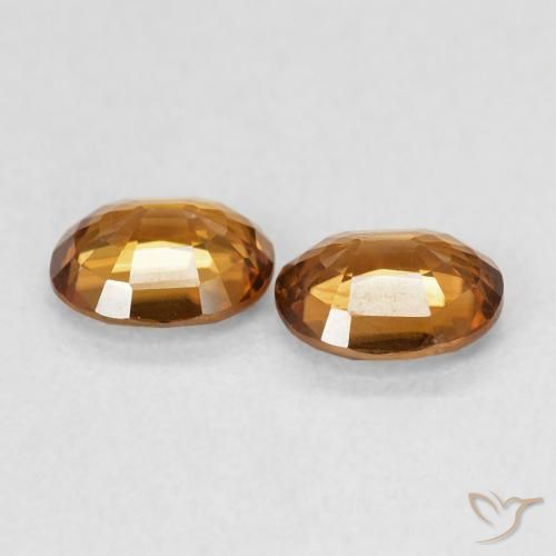 Shop natural 1.70ct Orange rouille Zircon gems, ovale, from Colombie at GemSelect. In stock, global shipping!