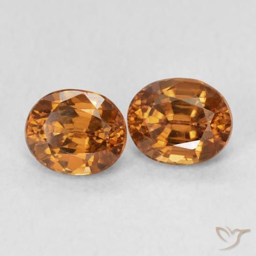 Shop natural 2.22ct Medium Dark-Orange Zircon gems, ovale, from Colombie at GemSelect. In stock, global shipping!