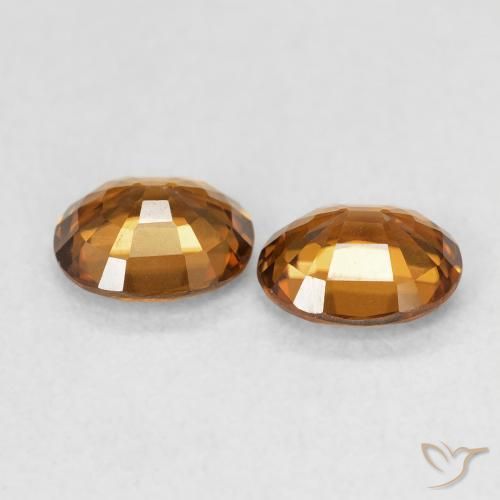 Shop natural 1.71ct Orange rouille Zircon gems, ovale, from Colombie at GemSelect. In stock, global shipping!
