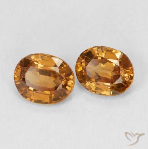 Shop natural 1.94ct Orange rouille Zircon gems, ovale, from Colombie at GemSelect. In stock, global shipping!