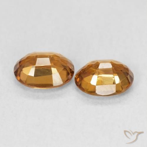 Shop natural 1.94ct Orange rouille Zircon gems, ovale, from Colombie at GemSelect. In stock, global shipping!