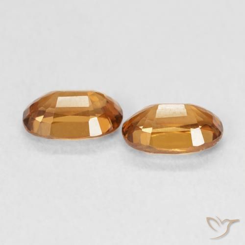 Shop natural 1.50ct Medium Dark-Orange Zircon gems, ovale, from Colombie at GemSelect. In stock, global shipping!