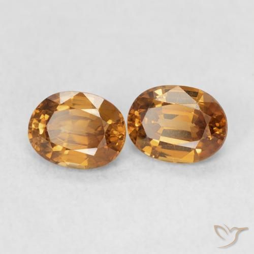 Shop natural 1.14ct Orange foncé Zircon gems, ovale, from Colombie at GemSelect. In stock, global shipping!