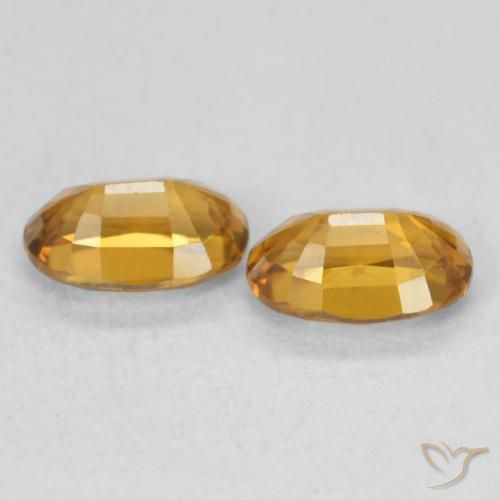 Shop natural 1.56ct Brun doré Zircon gems, ovale, from Colombie at GemSelect. In stock, global shipping!