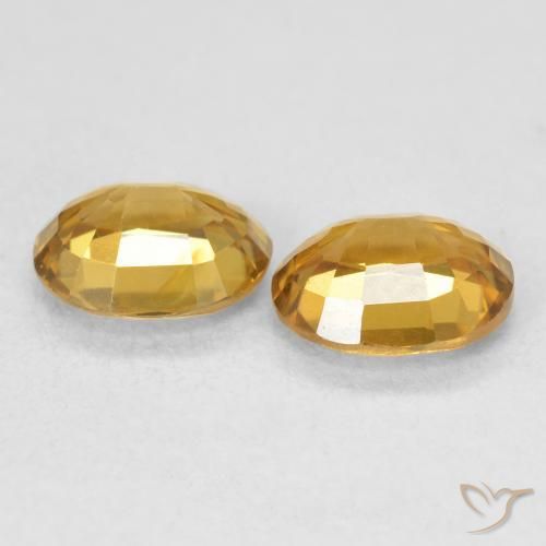 Shop natural 1.80ct Doré Zircon gems, ovale, from Colombie at GemSelect. In stock, global shipping!