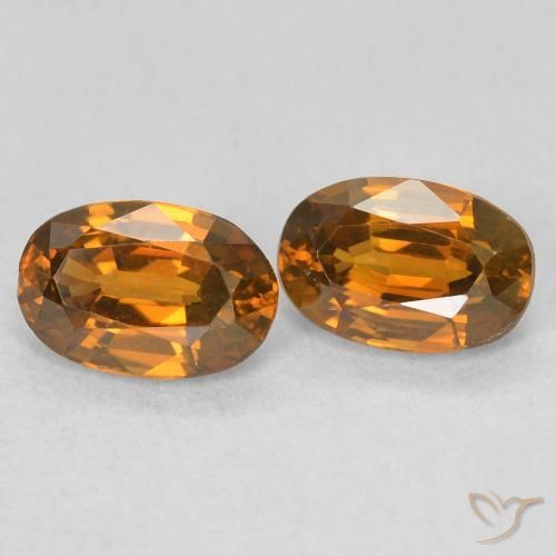 Shop natural 1.60ct Orange brunâtre foncé Zircon gems, ovale, from Colombie at GemSelect. In stock, global shipping!