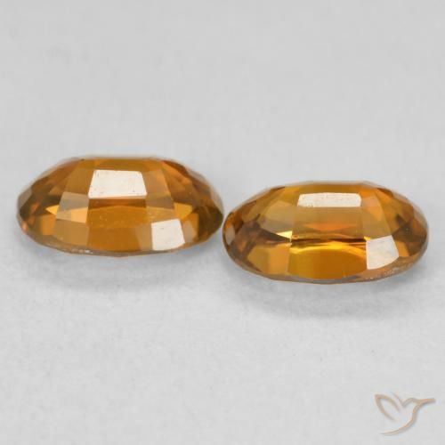 Shop natural 1.60ct Orange brunâtre foncé Zircon gems, ovale, from Colombie at GemSelect. In stock, global shipping!