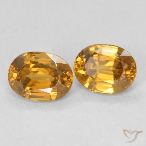 Shop natural 1.16ct Or-orange moyen Zircon gems, ovale, from Colombie at GemSelect. In stock, global shipping!
