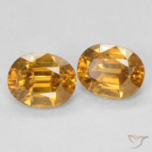 Shop natural 1.25ct Orange foncé Zircon gems, ovale, from Colombie at GemSelect. In stock, global shipping!