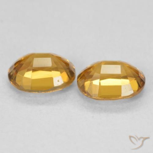 Shop natural 1.25ct Orange foncé Zircon gems, ovale, from Colombie at GemSelect. In stock, global shipping!