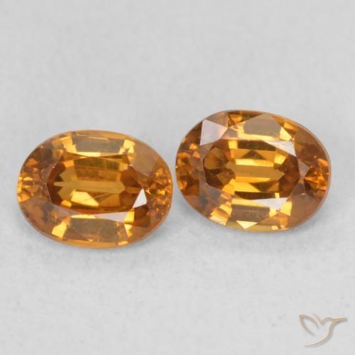 Shop natural 1.19ct Orange brun Zircon gems, ovale, from Colombie at GemSelect. In stock, global shipping!