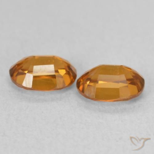 Shop natural 1.19ct Orange brun Zircon gems, ovale, from Colombie at GemSelect. In stock, global shipping!