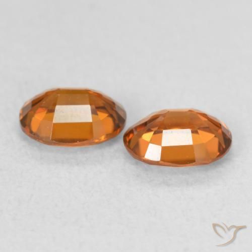 Shop natural 1.07ct Orange jaunâtre Zircon gems, ovale, from Colombie at GemSelect. In stock, global shipping!