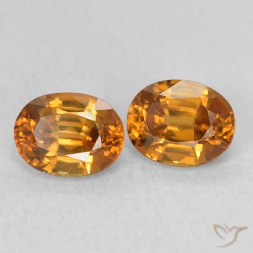 Shop natural 1.21ct Orange terre Zircon gems, ovale, from Colombie at GemSelect. In stock, global shipping!