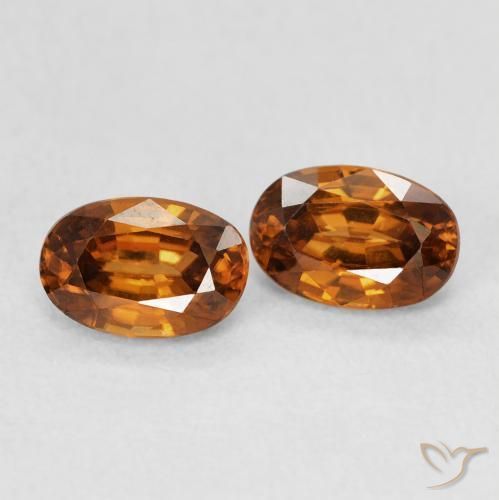 Shop natural 1.60ct Orange feu Zircon gems, ovale, from Colombie at GemSelect. In stock, global shipping!