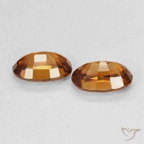 Shop natural 1.60ct Orange feu Zircon gems, ovale, from Colombie at GemSelect. In stock, global shipping!