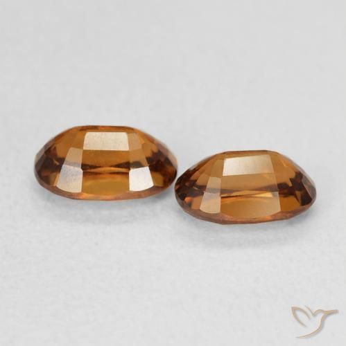 Shop natural 1.65ct Orange foncé Zircon gems, ovale, from Colombie at GemSelect. In stock, global shipping!