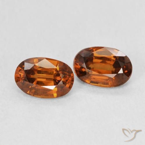 Shop natural 1.48ct Orange foncé Zircon gems, ovale, from Colombie at GemSelect. In stock, global shipping!