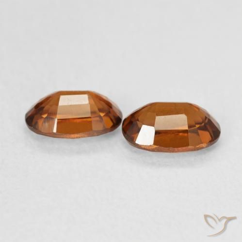 Shop natural 1.48ct Orange foncé Zircon gems, ovale, from Colombie at GemSelect. In stock, global shipping!