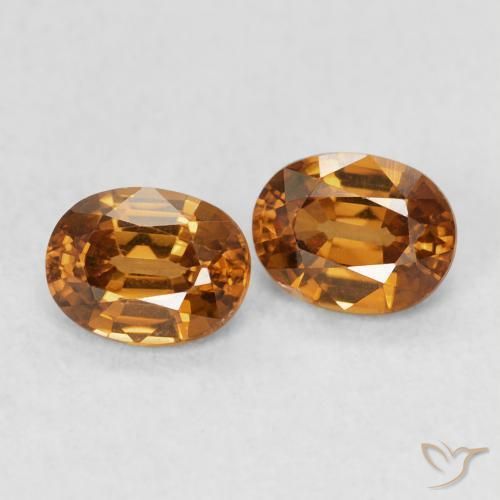 Shop natural 1.21ct Orange foncé Zircon gems, ovale, from Colombie at GemSelect. In stock, global shipping!