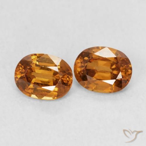 Shop natural 1.23ct Orange moyen Zircon gems, ovale, from Colombie at GemSelect. In stock, global shipping!