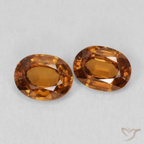 Shop natural 0.98ct Orange foncé Zircon gems, ovale, from Colombie at GemSelect. In stock, global shipping!