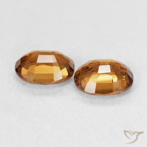Shop natural 1.22ct Orange moyen Zircon gems, ovale, from Colombie at GemSelect. In stock, global shipping!