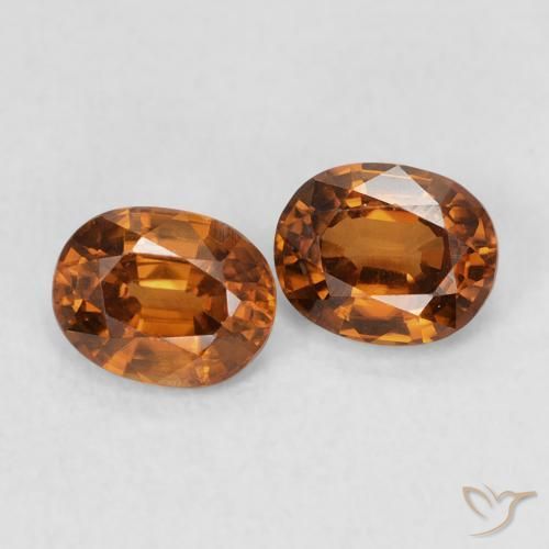 Shop natural 1.18ct Medium Dark-Orange Zircon gems, ovale, from Colombie at GemSelect. In stock, global shipping!