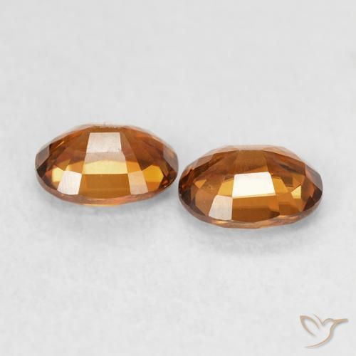 Shop natural 1.18ct Medium Dark-Orange Zircon gems, ovale, from Colombie at GemSelect. In stock, global shipping!