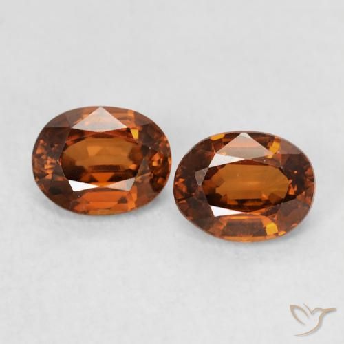 Shop natural 1.26ct Orange rougeâtre Zircon gems, ovale, from Colombie at GemSelect. In stock, global shipping!