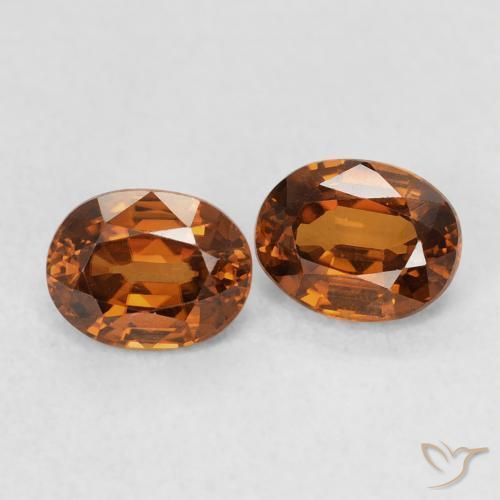 Shop natural 1.26ct Orange rougeâtre Zircon gems, ovale, from Colombie at GemSelect. In stock, global shipping!
