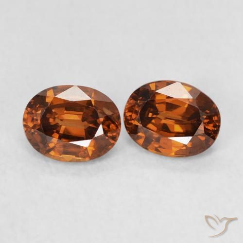 Shop natural 1.15ct Ambre orange Zircon gems, ovale, from Colombie at GemSelect. In stock, global shipping!