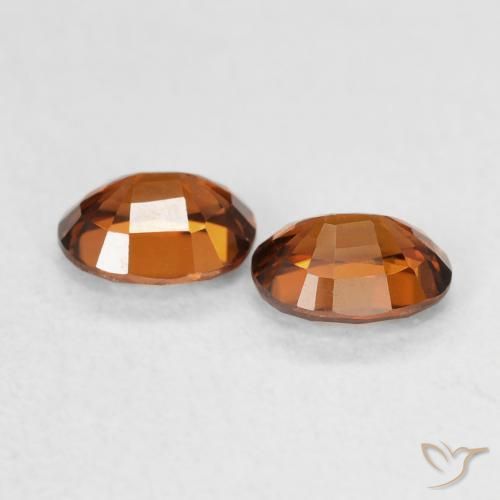 Shop natural 1.15ct Ambre orange Zircon gems, ovale, from Colombie at GemSelect. In stock, global shipping!