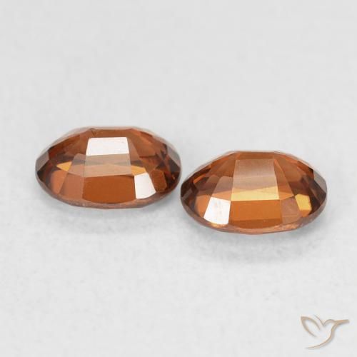 Shop natural 1.23ct Ambre orange Zircon gems, ovale, from Colombie at GemSelect. In stock, global shipping!