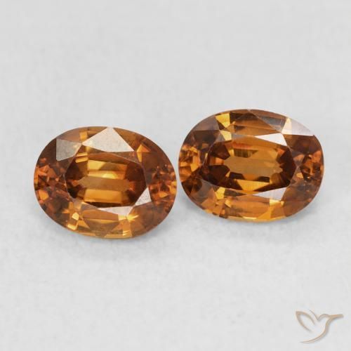 Shop natural 1.21ct Orange moyen Zircon gems, ovale, from Colombie at GemSelect. In stock, global shipping!