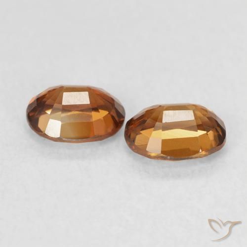 Shop natural 1.21ct Orange moyen Zircon gems, ovale, from Colombie at GemSelect. In stock, global shipping!