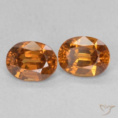 Shop natural 1.27ct Medium Dark-Orange Zircon gems, ovale, from Colombie at GemSelect. In stock, global shipping!