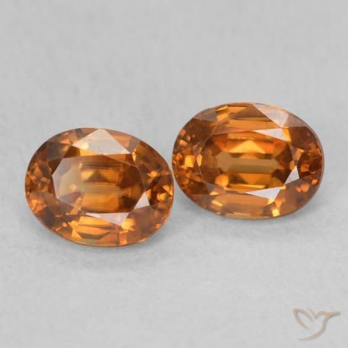 Shop natural 1.21ct Orange brunâtre Zircon gems, ovale, from Colombie at GemSelect. In stock, global shipping!