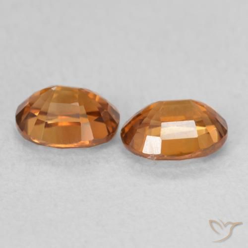 Shop natural 1.21ct Orange brunâtre Zircon gems, ovale, from Colombie at GemSelect. In stock, global shipping!