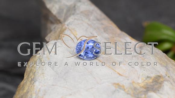 Gie Certifié 12.15ct Saphir Naturel Bleu Émeraude Brillant Coupe